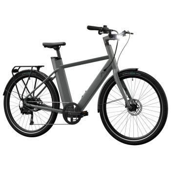 CRIVIT E-Bike »Urban X.3« Shimano CUES Kettenschaltung, 27,5 Zoll (Ash Grey) - B-Ware neuwertig