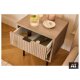 LIVARNO® Nachttisch, B 40 x H 45 x T 35 cm - B-Ware Transportschaden M