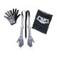 Damen / Herren Halloween Accessoires für jede Halloweenparty (Skelett) - B-Ware neuwertig