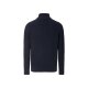 LIVERGY® Herren Troyer aus Grobstrick, mit Bündchen (Navy, S (44/46)) - B-Ware neuwertig