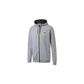 CRIVIT Herren Sweatjacke, mit Baumwolle (Grau, S (44/46)) - B-Ware neuwertig