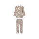 lupilu® Kinder-Pyjama, mit hohem Baumwollanteil (Grau, 110/116) - B-Ware neuwertig
