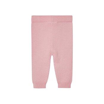 LUPILU® Baby Strickhose aus reiner Bio-Baumwolle (hellrosa, 86/92) - B-Ware neuwertig