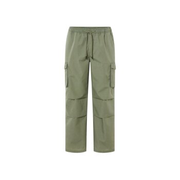 LIVERGY® Herren Cargohose, legere Form, modernes Ripstop-Muster (Khaki, M (48/50)) - B-Ware neuwertig