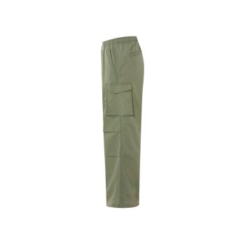 LIVERGY® Herren Cargohose, legere Form, modernes Ripstop-Muster (Khaki, M (48/50)) - B-Ware neuwertig