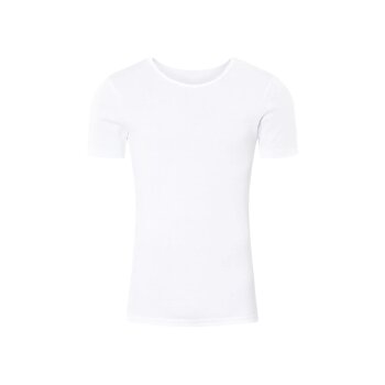 LIVERGY® Herren Feinripp-Unterziehshirts, 3 Stück (Rundhals, weiß, 5/M) - B-Ware neuwertig