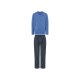 LIVERGY® Herren Pyjama, mit Gummizugbund (Blau, S(44/46)) - B-Ware neuwertig