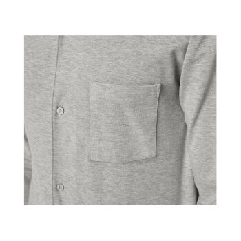 LIVERGY ® Herrenpyjama lang, XL 56/58, grau - B-Ware neuwertig