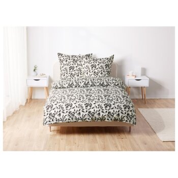 LIVARNO Home Mikrofaser-Satin-Bettwäsche, 200 x 160...