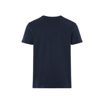 LIVERGY® Herren-T-Shirt, körpernah geschnitten, XXL, navy - B-Ware neuwertig