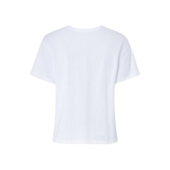 ESMARA® Damen T-Shirt aus reiner Bio-Baumwolle (Weiß, XS(32/34)) - B-Ware neuwertig