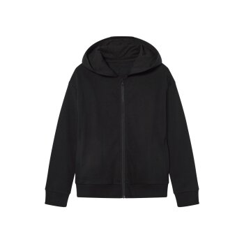 pepperts!® Kinder Sweatjacke, mit Kapuze (Schwarz,...