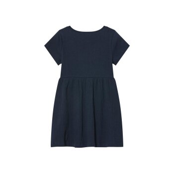 LUPILU® Kinder-Kleid, mit Rundhalsausschnitt, 110/116, navy - B-Ware neuwertig