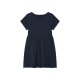 LUPILU® Kinder-Kleid, mit Rundhalsausschnitt, 110/116, navy - B-Ware neuwertig