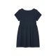 LUPILU® Kinder-Kleid, mit Rundhalsausschnitt, 110/116, navy - B-Ware neuwertig