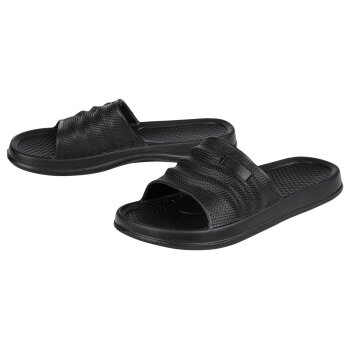 esmara® Damen Badepantoletten mit breiter Bandage (Schwarz, 38/39) - B-Ware neuwertig