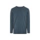 LIVERGY® Herren Langarmshirts, 2 Stück, reine Baumwolle (petrol/schwarz, L(52/54)) - B-Ware neuwertig