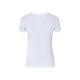ESMARA® Damen-T-Shirt, in modischer Ripp-Qualität, S, weiß - B-Ware neuwertig