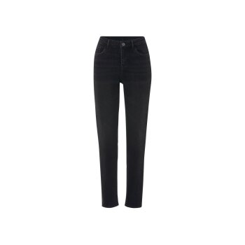 esmara® Damen Jeans, Straight Fit, 38, schwarz -...