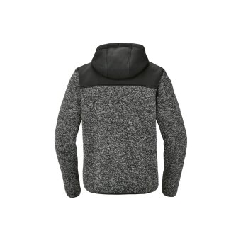 PARKSIDE® Herren-Strickfleece-Jacke, mit warmen Teddyfutter, L, schwarz - B-Ware neuwertig