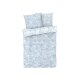 LIVARNO home Bettwäsche-Set Renforce, 160 x 200 cm, Blumen/blau - B-Ware neuwertig