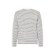 ESMARA® Damen Langarmshirt, aus reiner Bio-Baumwolle (schwarz/Streifen, L (44/46)) - B-Ware neuwertig