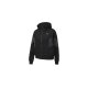CRIVIT by Jette Sport Damen Funktionsjacke, modisch weit geschnitten (schwarz, XS (32/34)) - B-Ware neuwertig