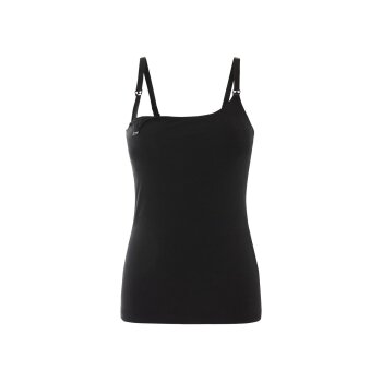 ESMARA Still-Tanktop für Damen, 2er-Pack, M 42/44, schwarz/weiß - B-Ware neuwertig