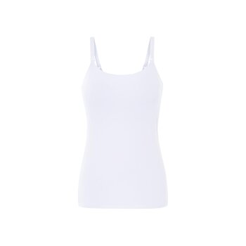 ESMARA Still-Tanktop für Damen, 2er-Pack, M 42/44, schwarz/weiß - B-Ware neuwertig