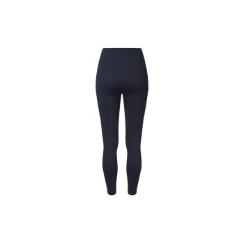 CRIVIT Damen Funktionstights, seamless, mit Tasche am Bein (Navy, L (44/46)) - B-Ware neuwertig