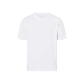 LIVERGY® Herren Oversize-T-Shirt, mit Rückenprint (Weiß, M (48/50)) - B-Ware neuwertig
