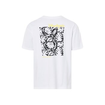 LIVERGY® Herren Oversize-T-Shirt, mit Rückenprint (Weiß, M (48/50)) - B-Ware neuwertig