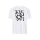 LIVERGY® Herren Oversize-T-Shirt, mit Rückenprint (Weiß, M (48/50)) - B-Ware neuwertig