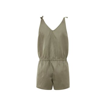 ESMARA® Damen Jumpsuit mit Leinen (Olive, 36) - B-Ware neuwertig