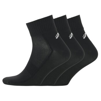CRIVIT Sportsocken, 3 Paar (Schwarz, 43-46) - B-Ware neuwertig