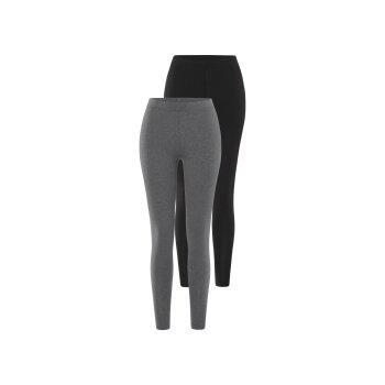esmara® Damen-Leggings im 2er-Set, L (44/46),...