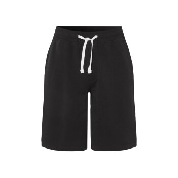LIVERGY® Herren Sweatbermudas, leger geschnitten (Schwarz, M (48/50)) - B-Ware neuwertig