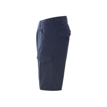 LIVERGY® Herren Bermudas / Cargo-Bermudas aus reiner Baumwolle (Navy, 50) - B-Ware neuwertig