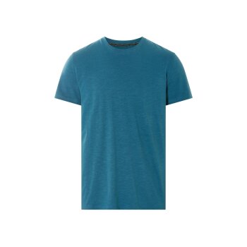 LIVERGY® Herren-T-Shirt, aus reiner Baumwolle, XL, blau - B-Ware neuwertig