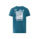LIVERGY® Herren-T-Shirt, aus reiner Baumwolle, XL, blau - B-Ware neuwertig