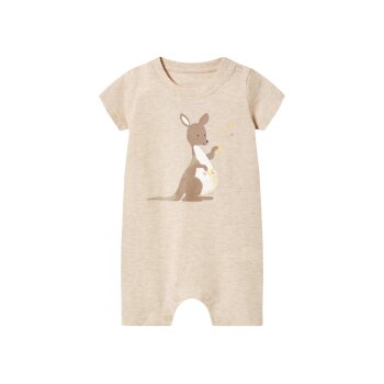 lupilu® Baby Schlafoveralls, 2 Stück (Känguru, 86/92) - B-Ware neuwertig