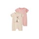lupilu® Baby Schlafoveralls, 2 Stück (Känguru, 86/92) - B-Ware neuwertig