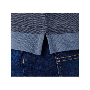 LIVERGY® Polohemd für Herren, M 48/50, blau -...