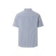LIVERGY® Herren Freizeithemd, mit leicht abgerundetem Saum (blau/weiß/Streifen, XXL (45/46)) - B-Ware neuwertig