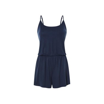 ESMARA® Damen Jumpsuit / Kleid, fließend lockere A-Linie (Navy, L(44/46)) - B-Ware neuwertig