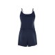 ESMARA® Damen Jumpsuit / Kleid, fließend lockere A-Linie (Navy, L(44/46)) - B-Ware neuwertig