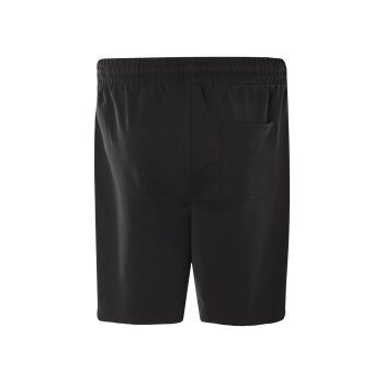 LIVERGY® Herren Sweatshorts, mit Rollkante am Saum (Schwarz, XL (56/58)) - B-Ware neuwertig