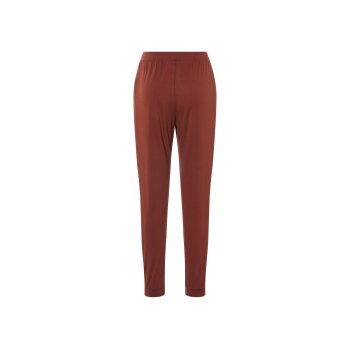 ESMARA® Damen Hose, mit seitlichen Eingrifftaschen (Dunkelrot, M (40/42)) - B-Ware neuwertig
