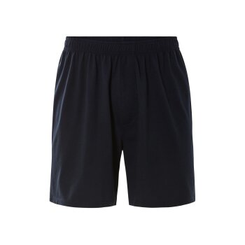 LIVERGY® Herren Pyjama, mit hohem Baumwollanteil (blau/Navy, M (48/50)) - B-Ware neuwertig