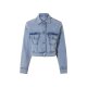 Esmara® Damen-Jeansjacke, 42, hellblau - B-Ware neuwertig